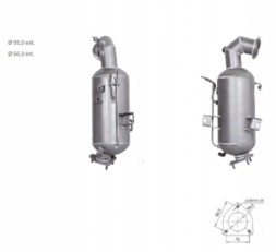 AS FD5290 Сажовий фільтр dpf - opel cascada insignia a zafira c - 2.0cdti