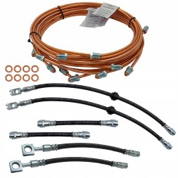 PHU DONOCIK ZPHM-1118/11 Przewody hamulcowe sztywne miedziane + przewody elastyczne VW Golf 4 Жорсткі мідні гальмівні магістралі + гнучкі магістралі VW Golf 4