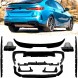 Китай S7-80101 Aerokit Комплект накладок BMW F44 MP Style Чорний Блиск з Наконечниками Вихлопу