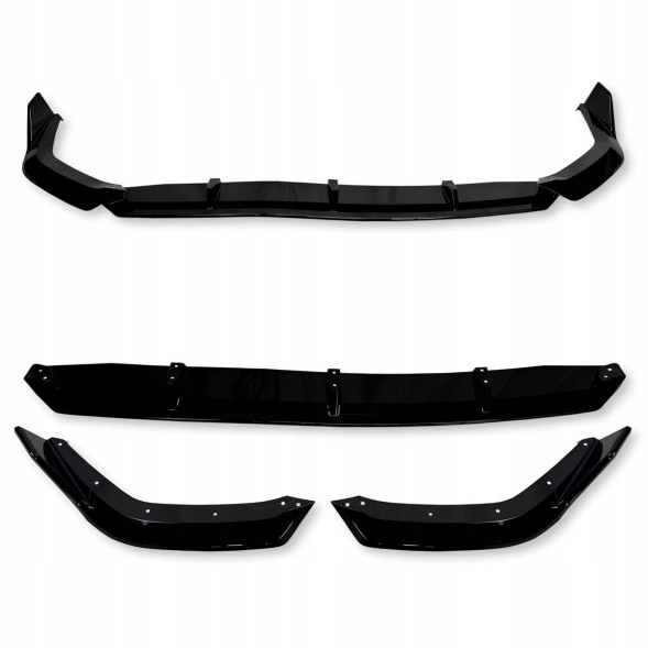 Китай S7-80101 Aerokit Комплект накладок BMW F44 MP Style Чорний Блиск з Наконечниками Вихлопу
