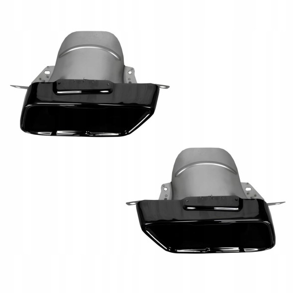 Китай S7-80101 Aerokit Комплект накладок BMW F44 MP Style Чорний Блиск з Наконечниками Вихлопу