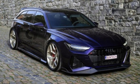 Китай Zderzak dokładka spoiler przód CARBON AUDI RS6 C8 Perfectauto24 4 Спойлер переднього бампера CARBON KARBON для AUDI RS6 RS7 C8