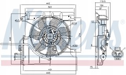 Nissens 85939 Вентилятор, охолодження двигуна nissens 85939