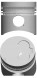 Nural 87-109807-10 Поршень двигуна 87-109807-10 nüral audi volvo