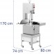 Китай WEW-SC-HP-1026209 Електрична пила для кісток Royal Catering 1500 Вт 78x74 см для гастрономії