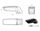 Rati V01575AVS Підлокітник регульований з відсіком для зберігання RENAULT CLIO 4 2013-2019