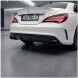 Китай Dyfuzor Dokładka Tylnego Zderzaka W117 X117 Дифузор Mercedes C117 X117 CLA AMG Line Накладка на бампер Чорний глянець