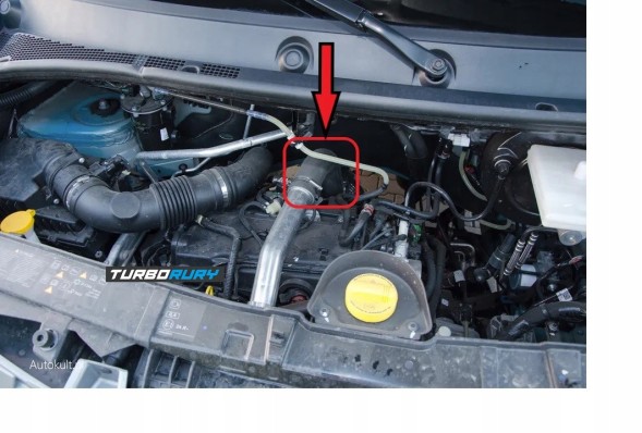 Turborury 2506700022390 Шланг турбо opel movano renault master iii 2.3 dci 144605171r 95524032