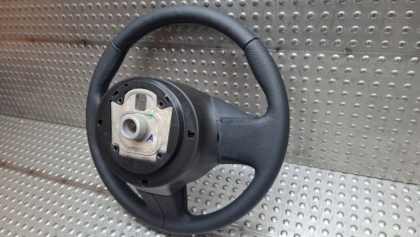 Fiat OE S26340799 ШКІРЯНЕ КЕРМО ЧОРНЕ 71753450 FIAT 500 2007-