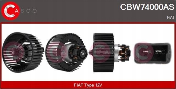 Casco CBW74000AS Повітродувка обігрівача - casco cbw74000as