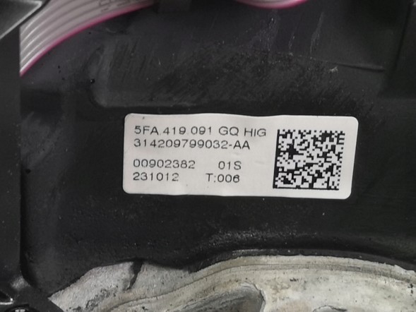Volkswagen OE 5FA419091GQ, DWP541724OE Багатофункціональне кермо Cupra Formentor 5FA419091GQ Нове оригінальне