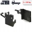 XIMPLIO RV-ADP-001-BLACK Подовжувач рами для Fiat Ducato Peugeot Boxer Citroen Jumper, чорний