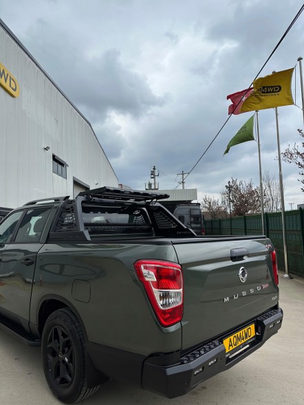 Китай M10_SYM Ролбар SsangYong Musso HUNT окантовка корзина