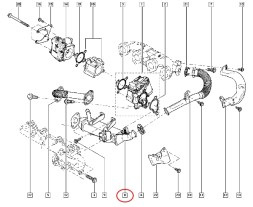 Sidat 147356011R 8200719993 КУЛЕР EGR 2.0 DCI TRAFIC II VIVARO SIDAT