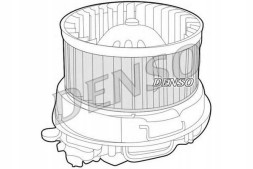 Denso DEA07007/DEN Denso повітродувка citroen peugeot + помічник водія #28