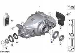 BMW OE 33107564416 7564416 Комплект прокладок головної передачі BMW 33107564416 F20 F30 G20 G28 F10 G30