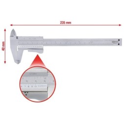 300 0510 KS TOOLS Кишеньковий штангенциркуль 0 150 мм 235 мм