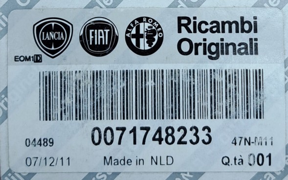 Alfa Romeo OE ОРИГІНАЛЬНИЙ ДАТЧИК ДЗЕРКАЛА 71748233 ALFA ROMEO 159