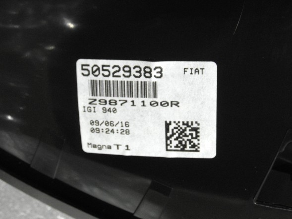 Alfa Romeo OE ALFA ROMEO GIULIETTA ЛІВЕ БОКОВЕ ДЗЕРКАЛО OE 50529383