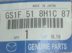 Mazda OE Кришка омивача лівої фари Mazda 6 GH GS1F518H1C87