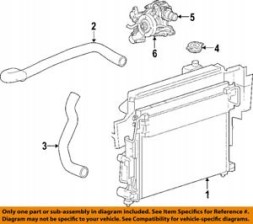 Dayco 72226 Шланг радіатора jeep grand cherokee wk2 5.7