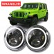 CHINA TXJ 223 Jeep wrangler jk lj світлодіодні лампи 7'' ринги лампи angel eyes drl затвердження