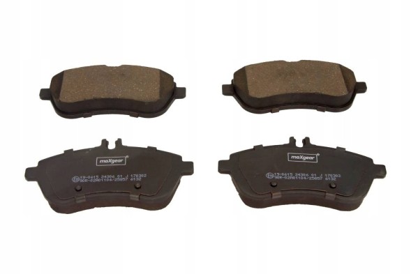 Maxgear 19-1953,19-0615 Передні диски та колодки MAXGEAR MERCEDES C W204 C 2