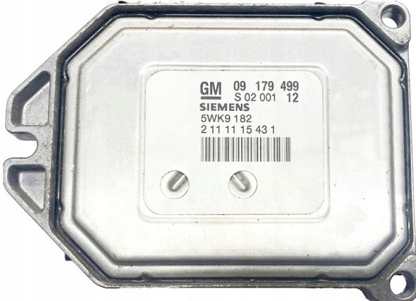 Opel OE 09179499 5WK9182+PIN КОМП'ЮТЕР ECU OPEL VECTRA C 1.8 09179499 5WK9182 +PIN