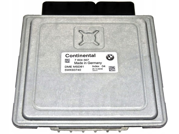 Continental 7 604 567 5WK93740 DME MSD81 ЕБУ КОМП'ЮТЕР BMW 5WK93740 7604567 DME MSD81
