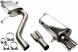 TA-Technix 02AU044-15-1 Спортивна вихлопна система CATBACK 2x70mm TA 02AU044-15 AUDI 100 C4 S4 V8