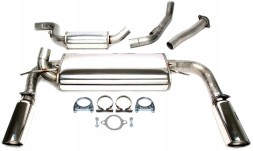 TA-Technix 02VO010-10D-1 Спортивна вихлопна система CATBACK 1x100мм TA TECHNIX VOLVO S40 II (544) T5