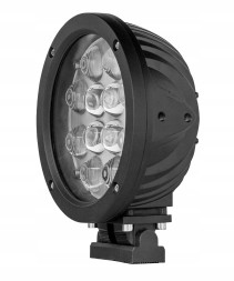 KALIX KP00021 Світлодіодна далекобійна лампа 60W робоча кругла чорна галоген комплект
