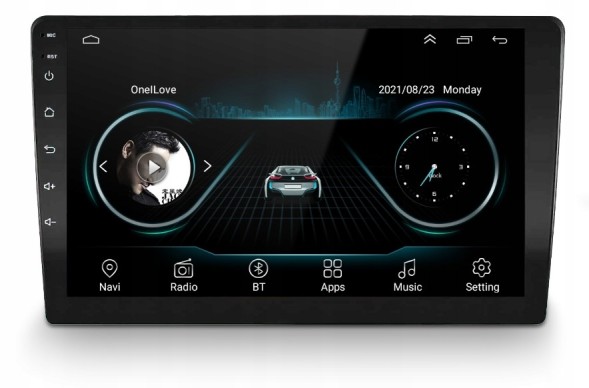 Inn RADIO NAWIGACJA 1DIN 9021 MIRROR LINK WIFI BT USB РАДІО GPS НАВІГАЦІЯ 9 КАМЕРА 32GB ANDROID WIFI BT