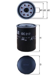 OC217 MAHLE ORIGINAL Фільтр мастил
