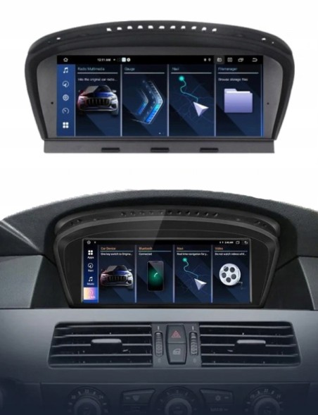 Китай Nawigacja 6GB RAM EKRAN ANDROID 13 ЕКРАН Android 13 Навігація 8GB RAM ДЛЯ BMW E60 E61 E90 E91 E92 E93 СИСТЕМА CIC