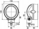 Hella 1GM 996 136-361 Hella робочий прожектор 1gm996 136-361 1gm 996 136-361