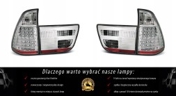 V-maxzone Part VR-645 Світлодіодні ЛАМПИ ДЛЯ ЗАДНІХ BMW X5 E53 99-03 ХРОМІРОВАНІ LED