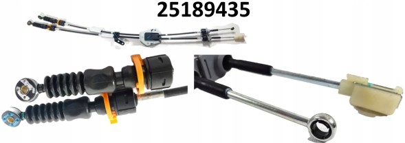 Daedong MS-25189435 CHEVROLET SPARK M300 ТРОСИ ПЕРЕМИКАННЯ ПЕРЕДАЧ СТАРИЙ ТИП OEM 25189435