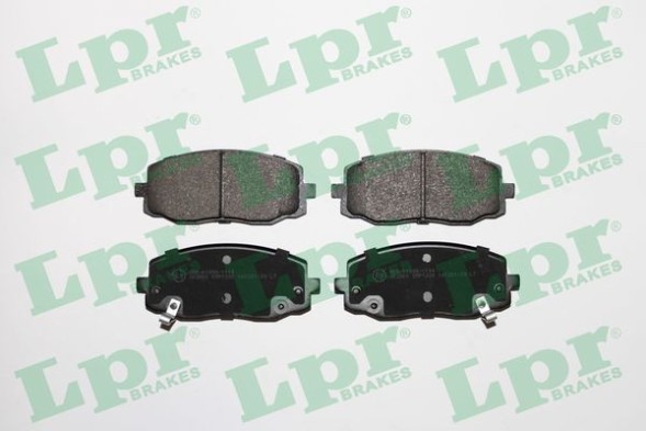05P1220 LPR Комплект гальмівних колодок з 4 шт дисків
