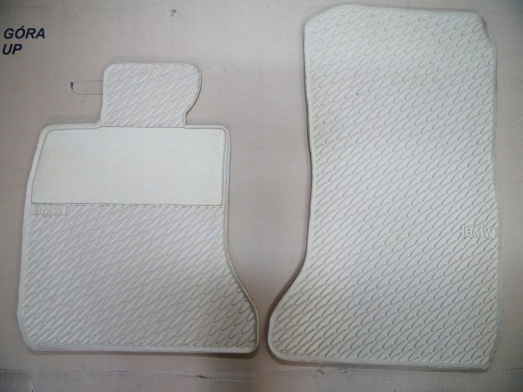 BMW OE BMW F01 F02 F04 DYWANIKI GUMOWE PRZEDNIE ZESTAW KPL DYWANIKÓW 51472147948 2147948 BMW F01 F02 F04 ГУМОВІ КОВРИКИ ПЕРЕДНІ КОМПЛЕКТ КОВРИКІВ 51472147948