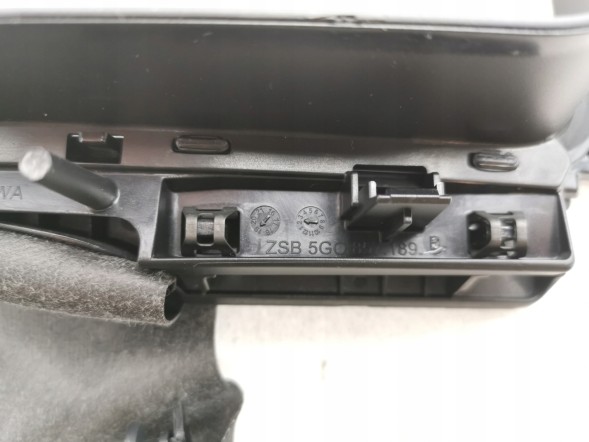 Volkswagen OE 5G0857189B, DWP474188OE Корпус рамка захисна панель приладів VW Golf VII 5G0857189B