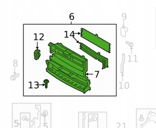 Китай HS7Z-8475-A РОЛЕТИ AIR DRIVER FORD FUSION MONDEO