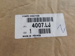 Citroen OE 4007LJ Насос гідропідсилювача xsara picasso 206 4007lj oe!