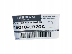 WB/15010-EB70A NISSAN OE МАСЛЯНИЙ НАСОС 2.5 dCi DIESEL CABSTAR NAVARA NP300 PATHFINDER III