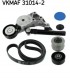 SKF VKMAF 31014-2 Комплект клинового ременя багаторівковий