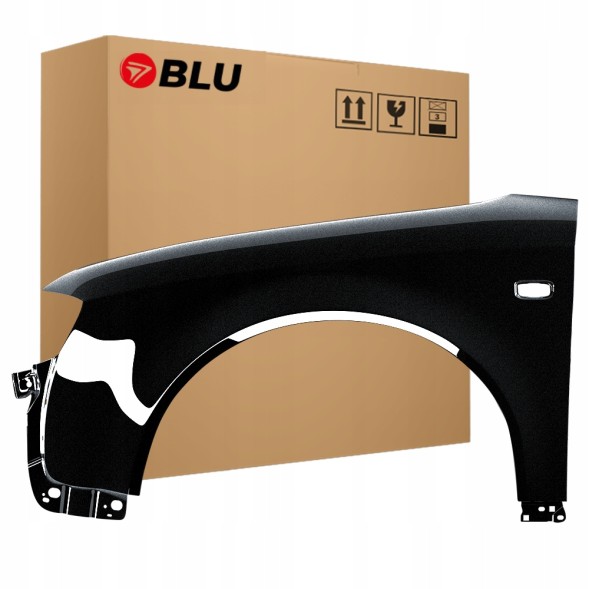 48581720 BLU Крило AUDI A4 B6 LZ9W ліве чорне 00-04 переднє оцинковане EbonySchwarz