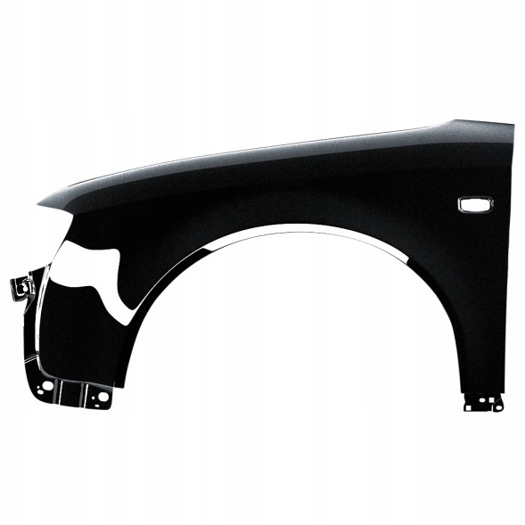 48581720 BLU Крило AUDI A4 B6 LZ9W ліве чорне 00-04 переднє оцинковане EbonySchwarz