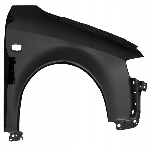 48581720 BLU Крило AUDI A4 B6 LZ9W ліве чорне 00-04 переднє оцинковане EbonySchwarz