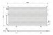 Valeo 814063 Конденсатор, кондиціонер valeo 814063
