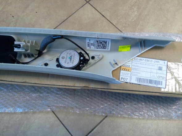 Volkswagen OE 3J0867234D CZESCIAUTO ОБЛИЦЮВАННЯ СТІЙКИ VW PASSAT B9 3J0867234D ПЕРЕДНЯ ПРАВА НОВА ОРИГІНАЛ*